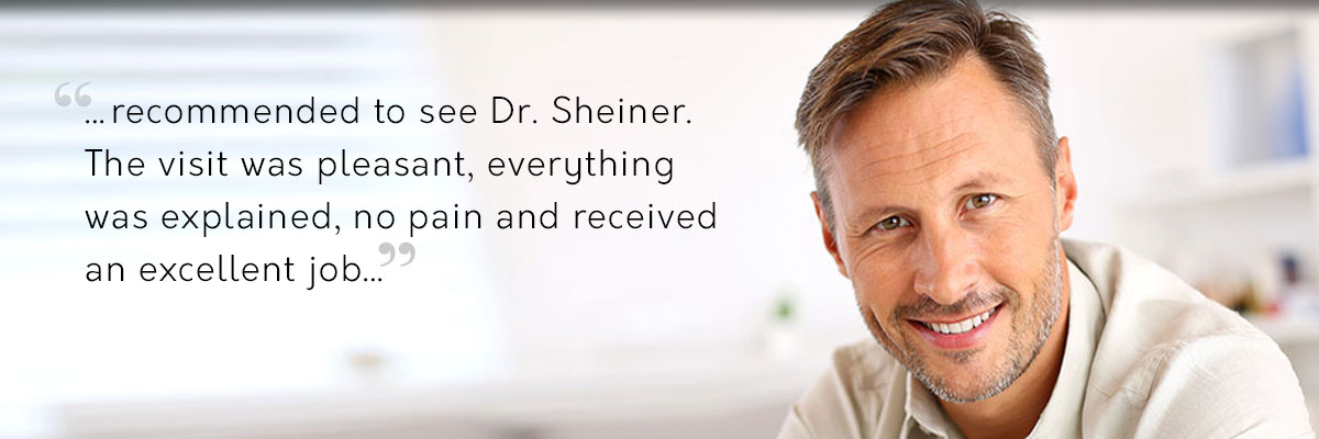 Patient Testimonal for Alan Sheiner